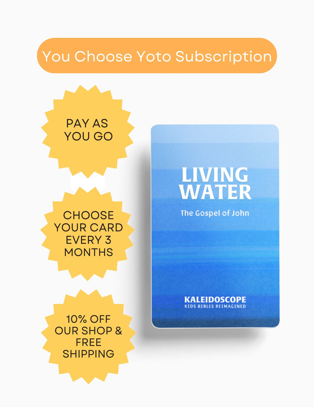 *Subscription* You Choose Yoto Card Subscription Kaleidoscope