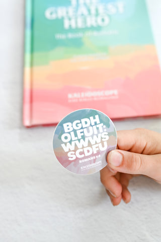 Romans Memory Verse Sticker