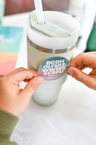 Romans Memory Verse Sticker