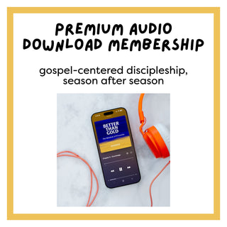 🌟 NEW Premium Audio Download Membership (Join the waitlist. Launches July 17th!)