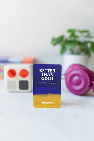 🌟 COMING SOON! Better Than Gold: The Wisdom of Proverbs Yoto Card