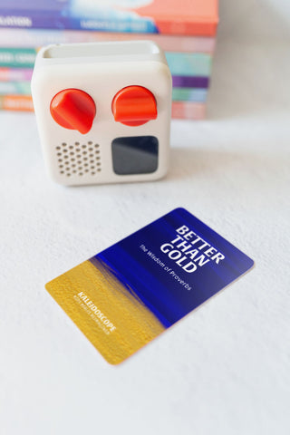 🌟 COMING SOON! Better Than Gold: The Wisdom of Proverbs Yoto Card