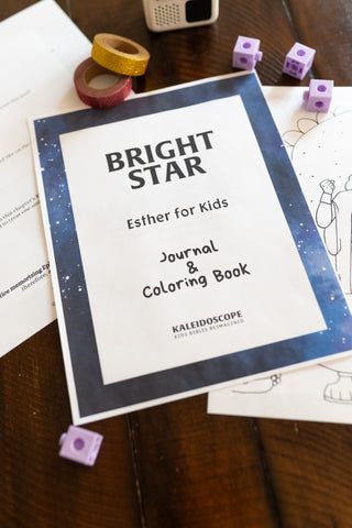 🌟 NEW Bright Star: Esther for Kids Printable Journal (PDF Download)