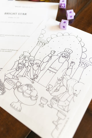 🌟 NEW Bright Star: Esther for Kids Printable Journal (PDF Download)