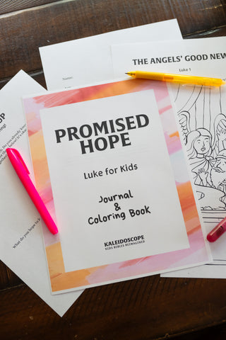 🌟 NEW Promised Hope: Luke for Kids Printable Journal (PDF Download)