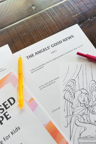🌟 NEW Promised Hope: Luke for Kids Printable Journal (PDF Download)