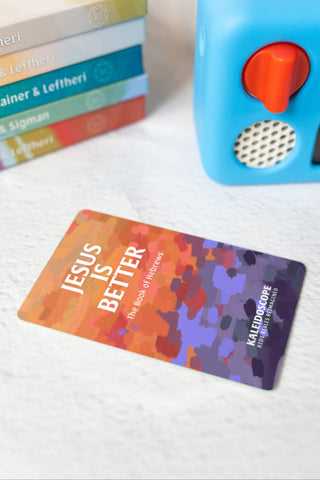 🌟 NEW! Jesus is Better: The Book of Hebrews Yoto Card