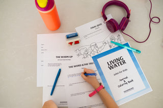 🌟 NEW  Living Water: John for Kids Printable Journal (Digital Delivery)