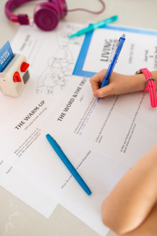 🌟 NEW  Living Water: John for Kids Printable Journal (Digital Delivery)