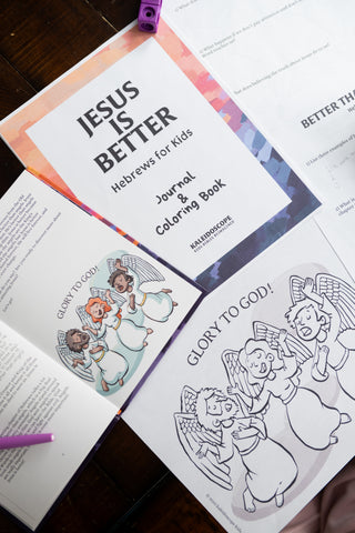 🌟 NEW  Jesus is Better: Hebrews for Kids Printable Journal (Digital Delivery)
