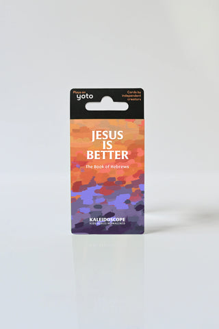 🌟 NEW! Jesus is Better: The Book of Hebrews Yoto Card