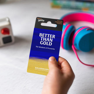 🌟 COMING SOON! Better Than Gold: The Wisdom of Proverbs Yoto Card